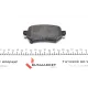 Колодки гальмівні задні ZIMMERMANN 22349.155.1 для Mazda 6 GJ, GH 2012- (з датчиком зносу)