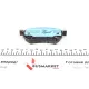 Колодки гальмівні задні ZIMMERMANN 22349.155.1 для Mazda 6 GJ, GH 2012- (з датчиком зносу)