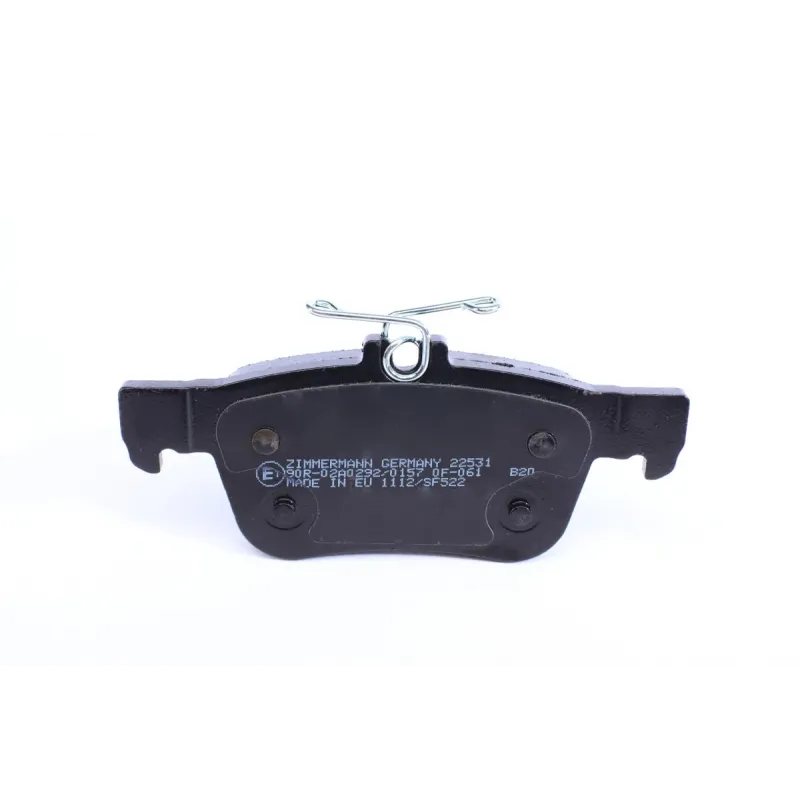Колодки гальмівні задні ZIMMERMANN 22531.160.1 для Ford Mondeo, Galaxy, Kuga, S-Max