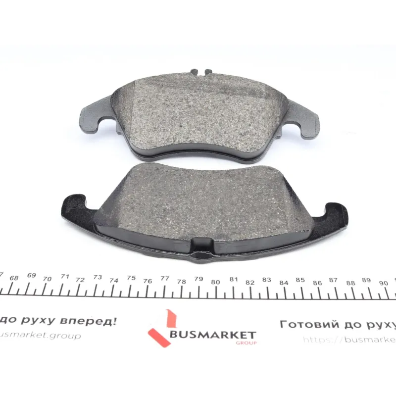 Колодки гальмівні передні Zimmermann 24310.190.1 для Mercedes-Benz C-Class W204/C204, E-Class C207/A207 2007-, 188x81x19 мм