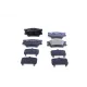 Колодки гальмівні задні ZIMMERMANN 24338.155.1 для Toyota Camry, RAV4, Lexus ES 2006-2012, 97x49x16 мм