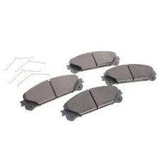 Колодки гальмівні (передні) Lexus RX 08-/Toyota Rav 4 12- (167x59.4) (Advics) (з аксесуарами)