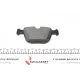 Колодки гальмівні задні ZIMMERMANN 24458.170.1 для BMW X5 (E70/F15) X6 (E71/F16) 2009- 140x68x17 мм