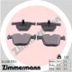 Колодки гальмівні задні ZIMMERMANN 24458.170.1 для BMW X5 (E70/F15) X6 (E71/F16) 2009- 140x68x17 мм