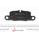 Колодки гальмівні (задні) Porsche 911/Panamera 09- (Brembo)