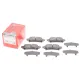 Колодки гальмівні (задні) Lexus RX 08-15/Toyota Prius 11-/Mirai 14- (Akebono)