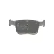 Колодки гальмівні задні ZIMMERMANN 25009.165.1 для VW Golf/Passat/Tiguan/Touran, Audi A3, 61x123x16 мм