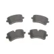 Колодки гальмівні (задні) Audi A4/A5/A6/A8 09- / A7 Sportback 13-18 (Lucas) (з датчиками)