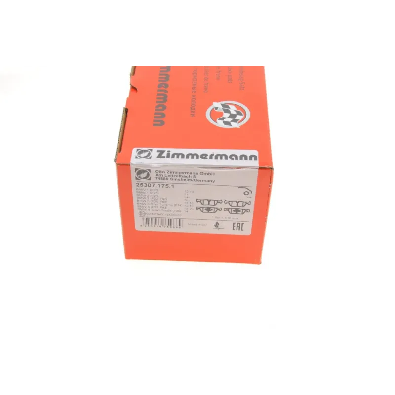 Колодки гальмівні (задні) BMW 3 (F30/F31/F34)/4 (F36) 11- (Bosch)