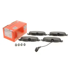 Колодки гальмівні (передні) VW Golf VII/VIII/Passat/Seat Leon 12- (TRW) (з датчиком)