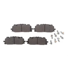 Колодки гальмівні (передні) Audi A5/Q7 2.0-3.0 D 15-/VW Touareg 17- (Akebono) (з аксесуарами)