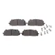 Колодки гальмівні (передні) Audi A5/Q7 2.0-3.0 D 15-/VW Touareg 17- (Akebono) (з аксесуарами)