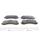Колодки гальмівні (передні) Audi A6/A7/A8/Q7/Q8/VW Touareg 17- (Akebono) (з аксесуарами)