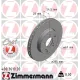 Диск гальмівний передній ZIMMERMANN 400.3619.20 для Mercedes-Benz E-Class W211/S211 2002-2009, 295x28 мм
