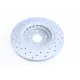 Диск гальмівний (передній) Toyota Rav 4 12-/Lexus RX/NX 08- (328x28)(з покриттям) (вент) (з отворами)
