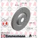 Диск гальмівний передній ZIMMERMANN 600.3243.52 для Audi A3, VW Golf, Skoda Octavia 340x30 мм