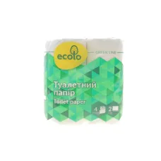 Папір туалетний Еколо 4шт