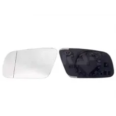 Скло дзеркала (з підігрівом) Audi A6 97-06 (L) (асферичне)