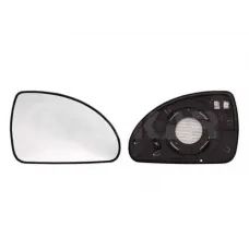 Скло дзеркала (з підігрівом) Kia Ceed 06-12 (R) (опук.)