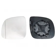 Скло дзеркала (з підігрівом) VW T5/T6 2.0 TDI/TSI 03- (L) (d=108mm)