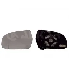 Скло дзеркала (з підігрівом) Audi A3/A4/A5/A6 03-17 (L)