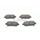 Колодки гальмівні (передні) Toyota Corolla 01-08/Prius 03-09/Yaris 99-05