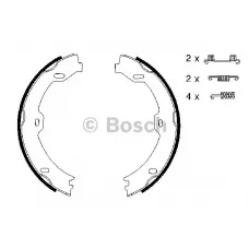 Колодки ручника MB E-class (W211)/CLS-class (C219) 04-10 (180x25)