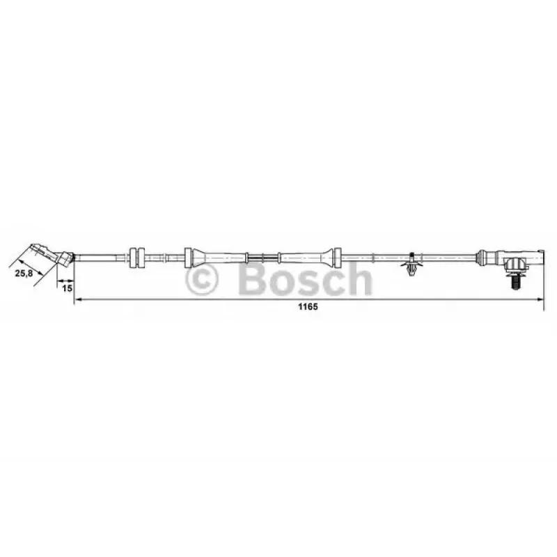 Датчик ABS (передній) Nissan Micra C+C III/Micra 03-10/Note 06-13