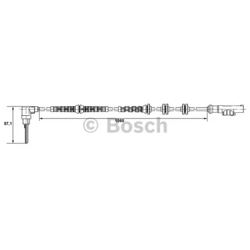Датчик ABS (передній) Fiat Ducato 06-