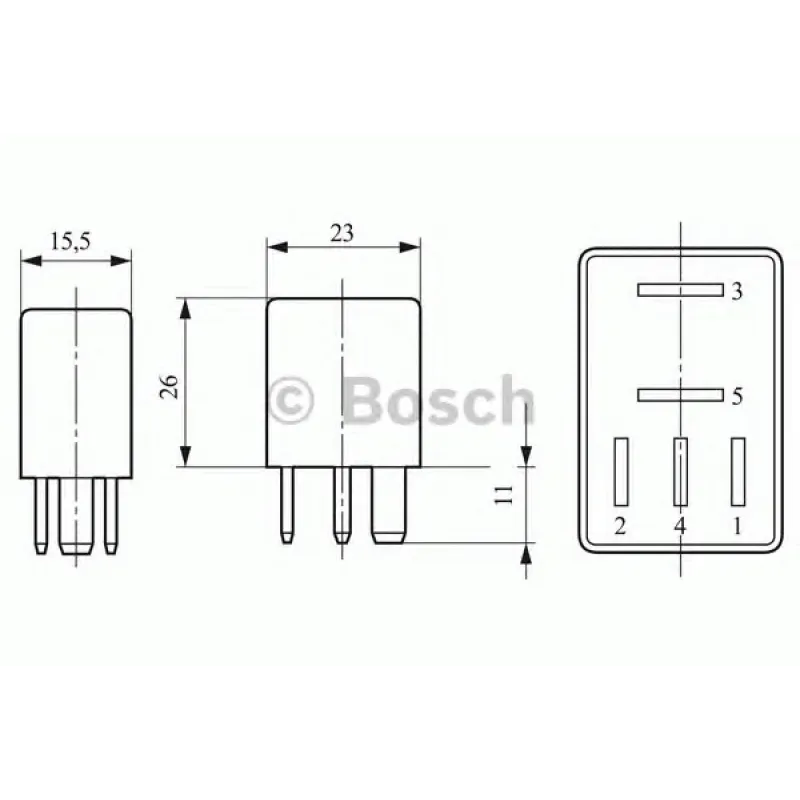 Реле поворотів (12V) MB Sprinter/VW LT 96-