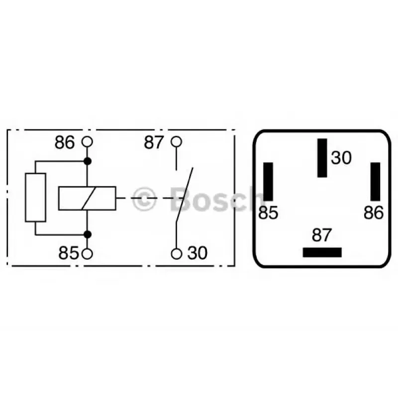 Реле свічок розжарювання  (12V) VW T5/T6 1.9/2.0/2.5TDI 03-