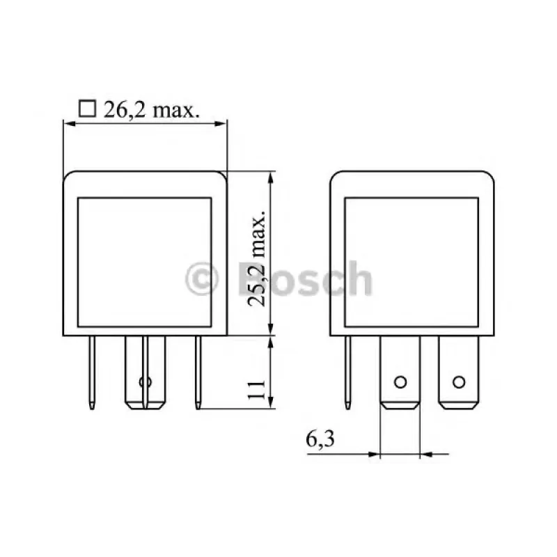 Реле сигналу повороту (12V) VW LT 96-06