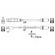 Проводи запалювання Audi A4/VW Passat B5 1.6 94-00 (к-кт)