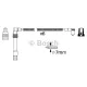 Провід запалювання Audi A6 2.4/2.8i 97-05 (к-кт)