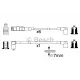 Проводи запалювання MB E-class (W124)/G-class (W463) 2.6/3.0E 90-97 (к-кт)