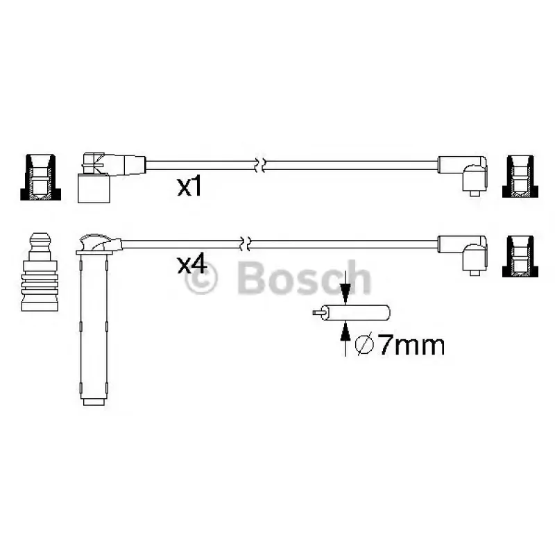 Провід запалювання Land Rover Freelander 1.8 98-06 (к-кт)