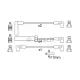 Провід запалювання Jeep Cherokee 4.0 91-01 (к-кт)