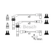 Провід запалювання Opel Vectra 1.6i 88-03 (к-кт)