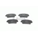 Колодки гальмівні (передні) Fiat Panda/Regata/Seat Ibiza/Terra 81-04 (Bosch)