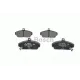 Колодки гальмівні (передні) Honda Civic VI/VII 94-05/Concerto 89-95/Rover 400 90-00