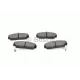 Колодки гальмівні (передні) Honda Civic VI/VII 94-05/Concerto 89-95/Rover 400 90-00