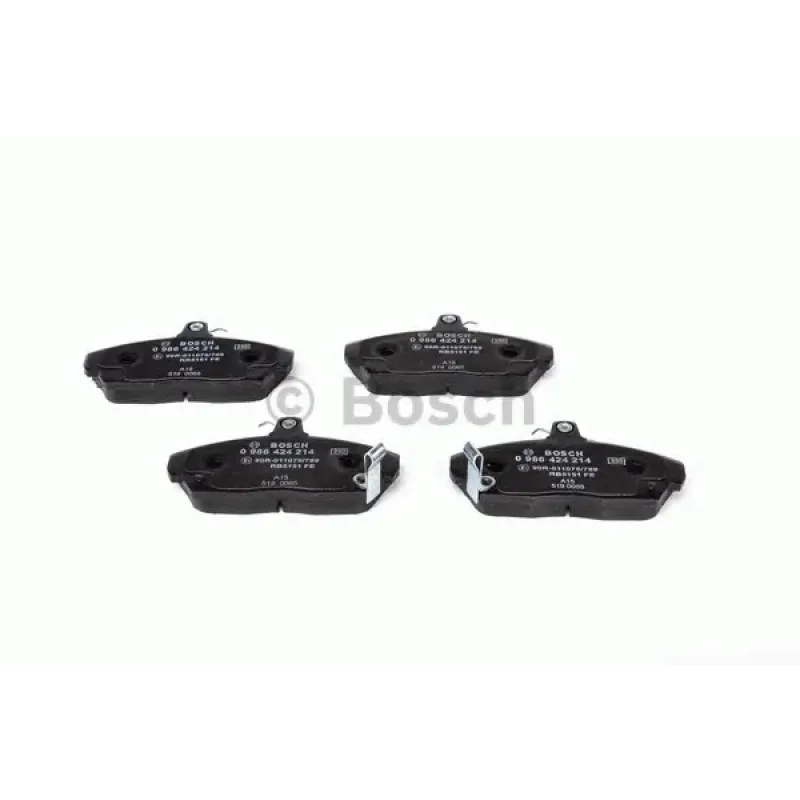 Колодки гальмівні (передні) Honda Civic VI/VII 94-05/Concerto 89-95/Rover 400 90-00