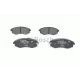 Колодки тормозные (передні) Hyundai Elantra III 00-06/Kia Magentis I 01-05/Ssangyong Rexton 02-