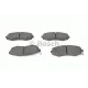 Колодки тормозные (передні) Hyundai Elantra III 00-06/Kia Magentis I 01-05/Ssangyong Rexton 02-