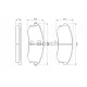 Колодки тормозные (передні) Hyundai Elantra III 00-06/Kia Magentis I 01-05/Ssangyong Rexton 02-
