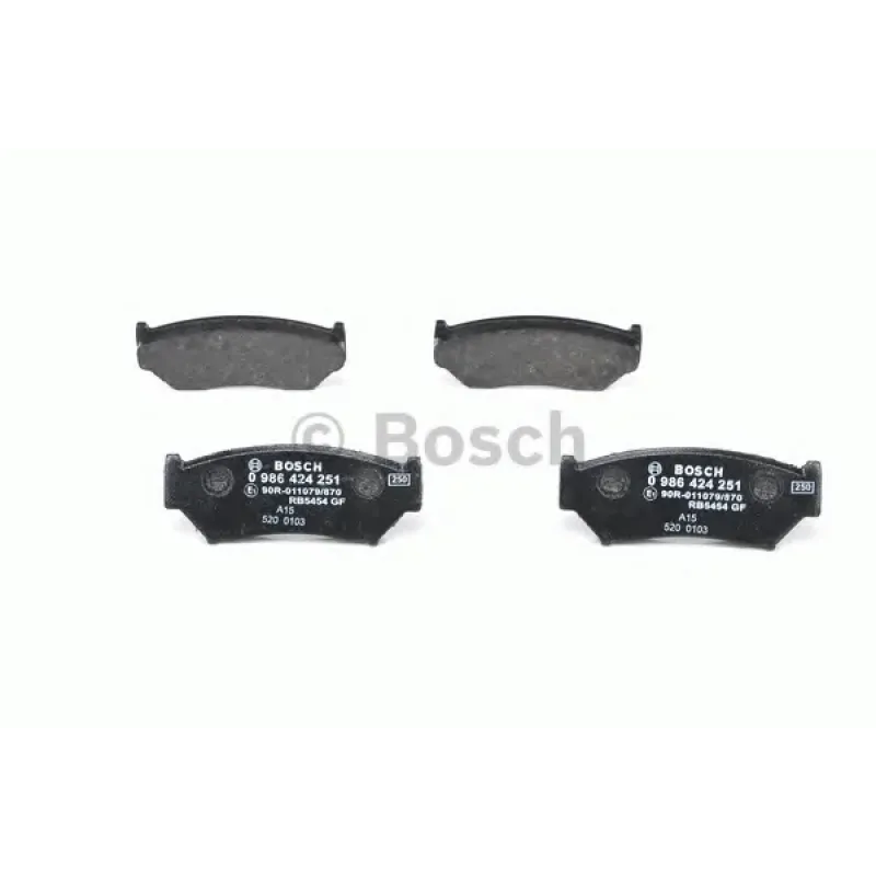 Колодки гальмівні (передні) Suzuki Grand Vitara 98-06 (Tokico)