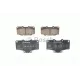 Колодки гальмівні (передні) Toyota Land Cruiser 90 96-02/VW Taro 2.4D 89-97