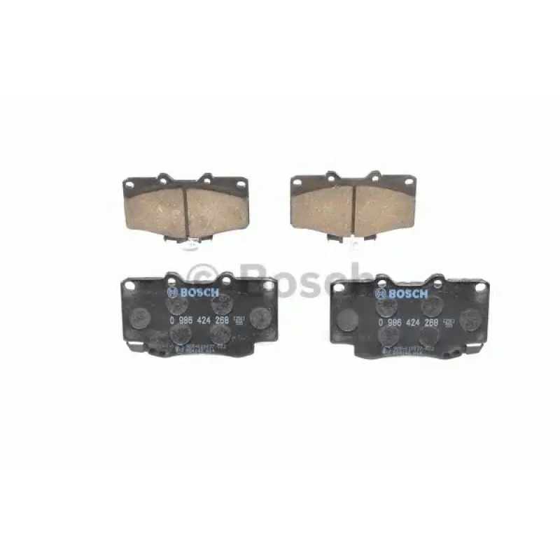 Колодки гальмівні (передні) Toyota Land Cruiser 90 96-02/VW Taro 2.4D 89-97