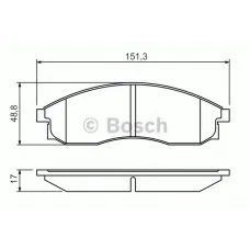 Колодки гальмівні (передні) Hyundai Lantra II 95-00/Mitsubishi L200 96-07 (Sumitomo)
