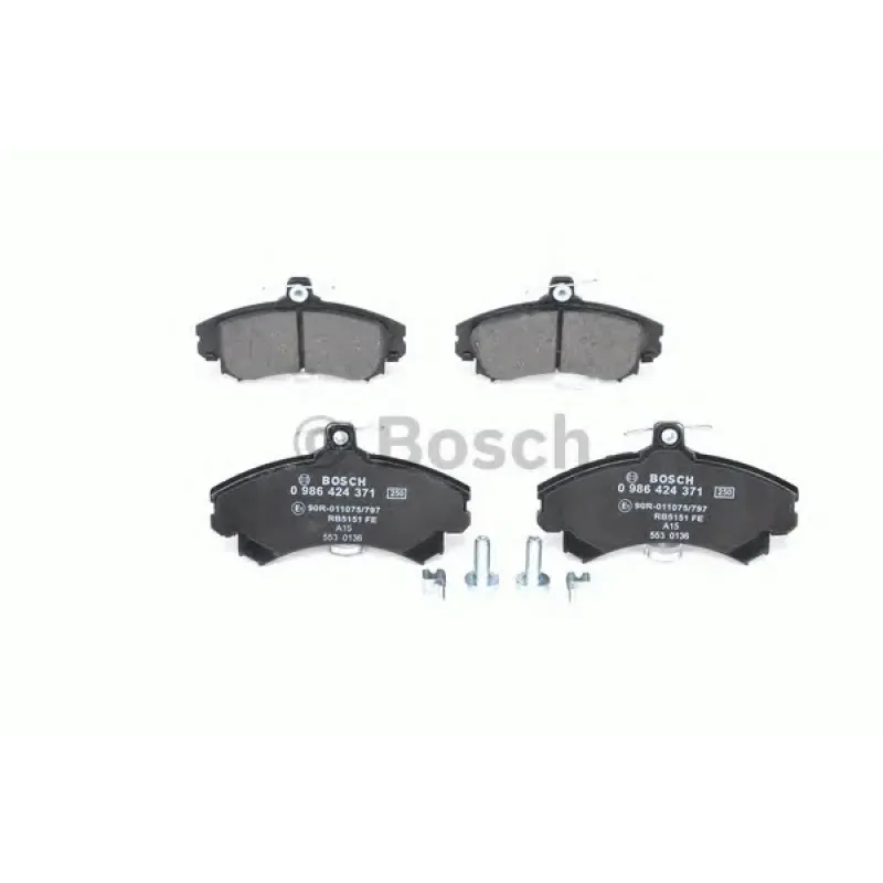 Колодки гальмівні (передні) Mitsubishi Colt 04-12/Carisma/Space Star/Volvo S40/V40 95-06/Smart 04-
